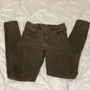 Abercrombie and Fitch Super Skinny High Rise Jeans Size 4L